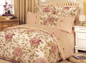 Сатиновое постельное белье с вышивкой D38 Сайлид  ― Нега сна